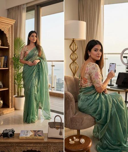 Astitva dual shaded saree online clothes wholesale